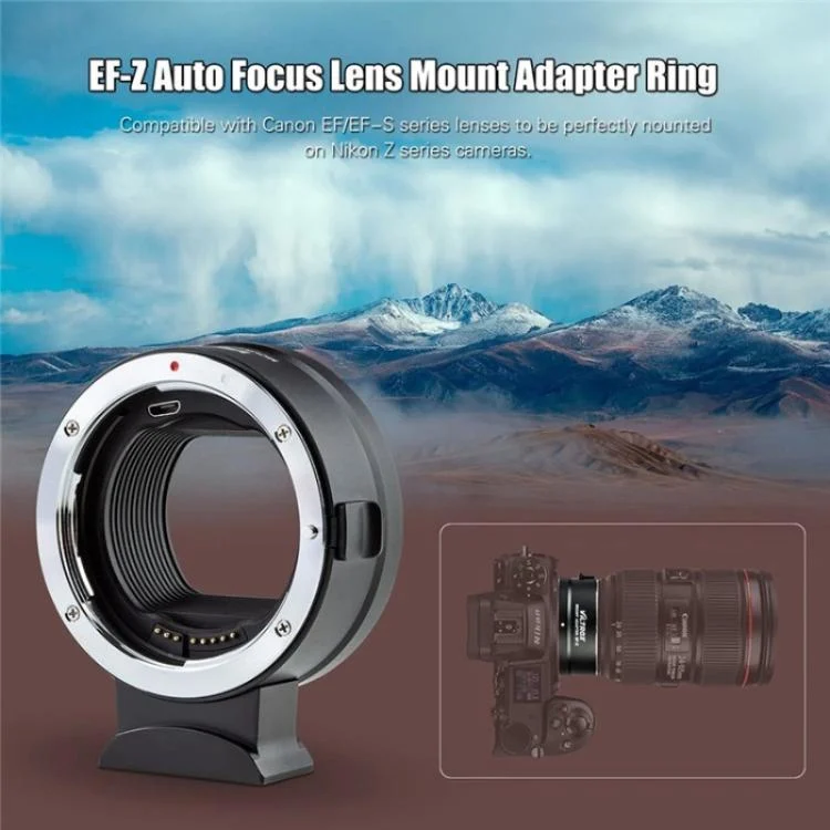 SYA0028937_7.webp VILTROX  EF-Z For Canon EF to Nikon Z Mount Camera Lens Mount Adapter Ring - Image 8