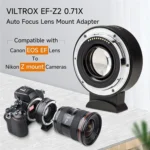 VILTROX EF-Z2 0.71X Auto Focus Camera Lens Mount Adapter For Canon EF to Nikon Z Mount - Image 4