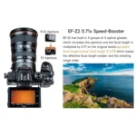 VILTROX EF-Z2 0.71X Auto Focus Camera Lens Mount Adapter For Canon EF to Nikon Z Mount - Image 7