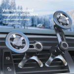V005 360 Degree Rotatable Air Vent Holder Bracket Compatible With MagSafe Car Phone Mount - Image 4