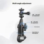 JGX003 Adjustable Mount Bracket Motorcycle Electric Bike Bicycle Action Camera Holder - Image 4