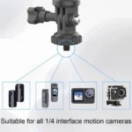 JGX003 Adjustable Mount Bracket Motorcycle Electric Bike Bicycle Action Camera Holder - Image 7