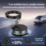 X28 Vacuum Suction Phone Mount 360 Degree Rotating Magnetic Car Phone Holder - Image 6