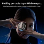 D1X Hands-Free Suction Cup Phone Holder Foldable Vacuum Magnetic Car Phone Mount - Image 8