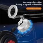 X30 Car Foldable Cell Phone Stand Suction Cup Mount Vacuum Magnetic Car Phone Holder - Image 3