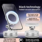 X30 Car Foldable Cell Phone Stand Suction Cup Mount Vacuum Magnetic Car Phone Holder - Image 5
