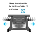 NORTH BAYOU F80-FP For 17-30 Inch Laptop Height Adjustable Desktop Mount Bracket - Image 6
