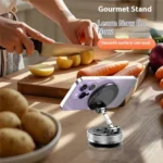 SD09 Dashboard Windshield Vacuum Suction Phone Holder Magnetic Car Mount Foldable Stand - Image 8