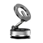 SD08 360 Degree Rotation Magnetic Car Mount Foldable Stand Vacuum Suction Phone Holder - Image 2