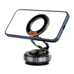 SD07 Magnetic 360 Degree Adjustable Vacuum Suction Phone Holder Car Mount Foldable Stand - Image 2