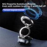 SD07 Magnetic 360 Degree Adjustable Vacuum Suction Phone Holder Car Mount Foldable Stand - Image 4