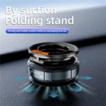 SD07 Magnetic 360 Degree Adjustable Vacuum Suction Phone Holder Car Mount Foldable Stand - Image 6