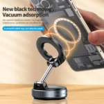K007 Dashboard Stand 360 Degree Rotation Car Suction Cup Base Magnetic Mount Phone Holder - Image 4