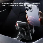 SD19 Wireless Charger 15W Magnetic Fast Charging Car Air Vent Mount Phone Holder - Image 4
