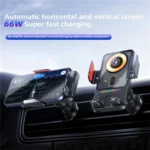 SD19 Wireless Charger 15W Magnetic Fast Charging Car Air Vent Mount Phone Holder - Image 6