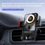 SD19 Wireless Charger 15W Magnetic Fast Charging Car Air Vent Mount Phone Holder - Image 8