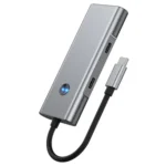 2426 One-Key Screen Off Type-C to 2 x USB3.2, HD, PD100W, 2 x USB-C3.2 HUB - Image 2