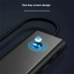 2426 One-Key Screen Off Type-C to 2 x USB3.2, HD, PD100W, 2 x USB-C3.2 HUB - Image 8