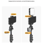 YUNTENG XC-90 Smartphone Camera Bluetooth Selfie Stand for Vlog Video Live Streaming - Image 9