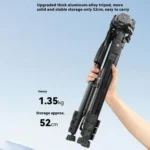 YUNTENG VCT-669 For Live Streaming Video Recording Camera Tripod Smartphone Selfie Mount - Image 3