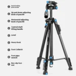 YUNTENG VCT-669 For Live Streaming Video Recording Camera Tripod Smartphone Selfie Mount - Image 8