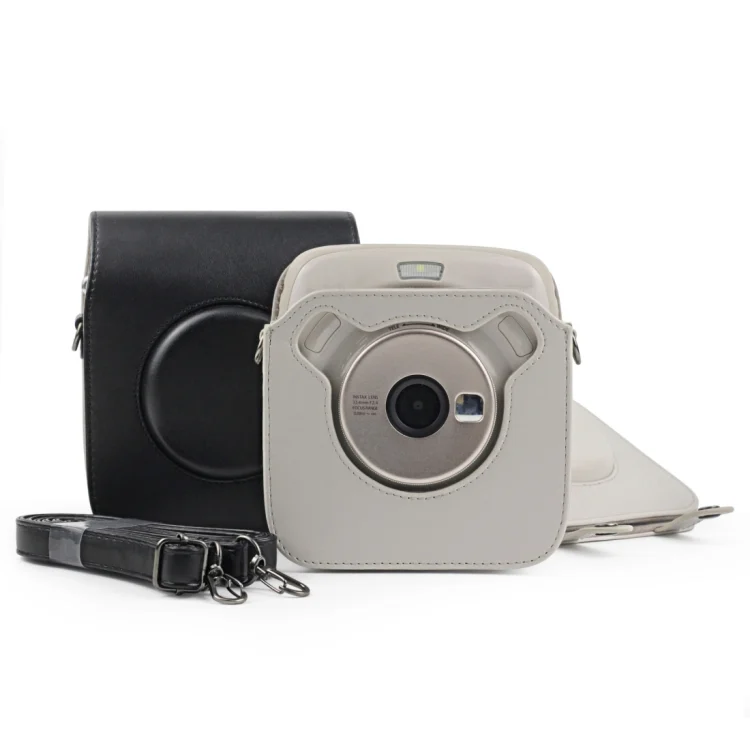 SYA00296301B_5.webp Full Body Camera PU Leather Case Bag with Strap for Fujifilm Instax Square SQ20 - Image 6