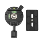 X-64 Professional Camera Tripod Monopod Panoramic Panorama Head with Quick Release Plate - Image 4