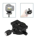 X-64 Professional Camera Tripod Monopod Panoramic Panorama Head with Quick Release Plate - Image 7