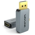 WAVLINK CAH5 For PC TV Projector DisplayPort to HDMI Adapter 4K 60Hz Video Converter