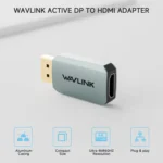 WAVLINK CAH5 For PC TV Projector DisplayPort to HDMI Adapter 4K 60Hz Video Converter - Image 2