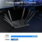 WAVLINK WN536AX6 For Gaming High Speed Dual Band MESH AP Repeater AX6000 WiFi 6 Router - Image 2