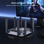 WAVLINK WN592AX6 2.5G Multi Gig Port Quad Core CPU AX6000 Dual Band WiFi 6 Router - Image 7