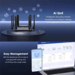 WAVLINK WN592AX6 2.5G Multi Gig Port Quad Core CPU AX6000 Dual Band WiFi 6 Router - Image 9