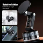 X51 Foldable Magnetic Cellphone Holder Car Dashboard Suction Cup Navigation Phone Holder - Image 5