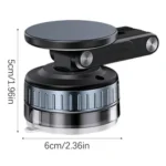 X51 Foldable Magnetic Cellphone Holder Car Dashboard Suction Cup Navigation Phone Holder - Image 10