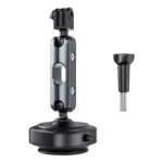 DJ-1  Car Mount Aluminum Alloy Action Camera Holder Electric Vacuum Suction Cup Bracket