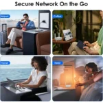 WAVLINK WNT100X3  AX3000 160MHz MU-MIMO OFDMA VPN Dual Band WiFi 6 Travel Router - Image 7