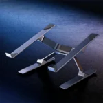 P70 X-Shape Aluminum Alloy Stand Height Adjustable Foldable Cooling Bracket for Laptop / Tablet - Image 6