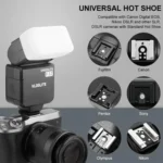 VLOGLITE F32 For Fuji Nikon Canon Sony DSLR Camera External Flash Light Portable Hot Shoe Light - Image 3