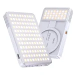 JMARY FM-168R Dual Color Temperature 160 LED Beads Portable Magnetic Phone Fill Light