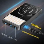 JMARY FM-168R Dual Color Temperature 160 LED Beads Portable Magnetic Phone Fill Light - Image 6