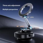 X74 Car Dashboard Electric Vacuum Suction Cup Magnetic Phone Holder - Image 4