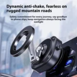 X74 Car Dashboard Electric Vacuum Suction Cup Magnetic Phone Holder - Image 5