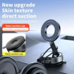 K1 360 Degree Rotation Foldable Navigation Stand Magnetic Car Phone Holder Suction Cup Base - Image 6