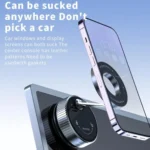 K1 360 Degree Rotation Foldable Navigation Stand Magnetic Car Phone Holder Suction Cup Base - Image 9