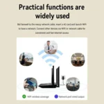 320M-E Eurasian Version Home Office Wireless Network WiFi CPE 3 Port SIM Card 4G LTE Router - Image 5