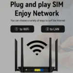 320M-E Eurasian Version Home Office Wireless Network WiFi CPE 3 Port SIM Card 4G LTE Router - Image 8