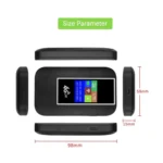 MF860 For Travel Wireless Pocket Hotspot Color Screen Portable 4G LTE WiFi Router - Image 9