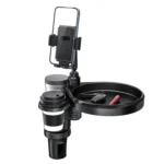 CP242 Universal 4 in 1 Car Phone Holder Cup Holder Tray Stand Car Cup Holder Expansion Tray