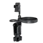 CP242 Universal 4 in 1 Car Phone Holder Cup Holder Tray Stand Car Cup Holder Expansion Tray - Image 2